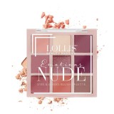 Emotion Nude Paletă Farduri de Pleoape și Obraz, Lollis