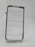 Husa tip Bumper Iphone 4 / 4s + Cablu date Cadou, Negru