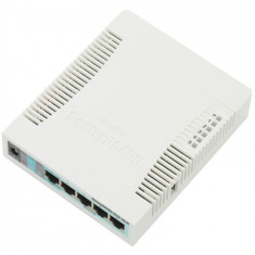 Router wireless MikroTik RB951G-2HnD, 5xGbit LAN, 10/100/1000 Mbps foto