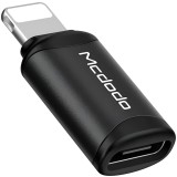 Adaptor Mcdodo De Tip C La 8 Pini Negru Ot-7680