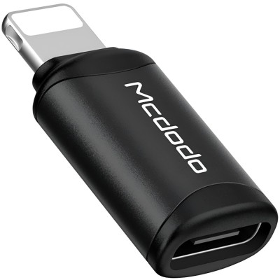 Adaptor Mcdodo De Tip C La 8 Pini Negru Ot-7680 foto