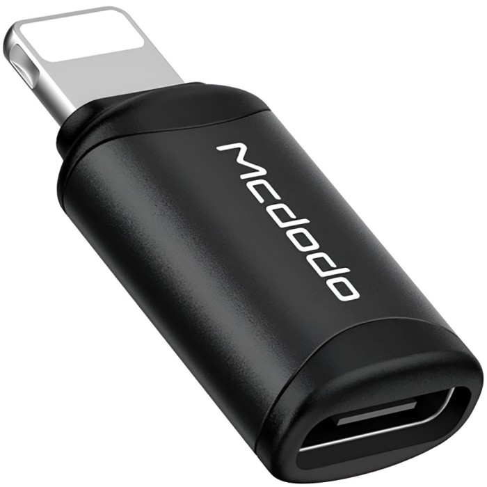Adaptor Mcdodo De Tip C La 8 Pini Negru Ot-7680