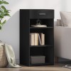 VidaXL Dulap, negru, 45x42,5x93 cm, lemn prelucrat 846321
