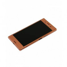 Display cu touchscreen si rama Sony Xperia XZ Premium Roz-Auriu foto