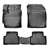 Covorase Auto Tip Tavita Cauciuc ALM Toyota Corolla 12 Hatchback 2019+ Negre Premium