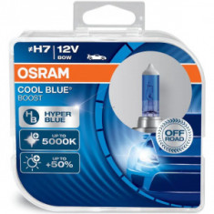 Set Becuri H7 80W Osram Cool Blue Boost Offroad