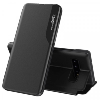 Husa pentru Samsung Galaxy S10+ G975, Techsuit, eFold, Neagra foto
