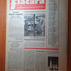 flacara 10 noiembrie 1977-interviu ana blandiana,art. bistrita nasaud,flamanzi