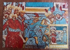 C12 - maxima Romania - tematica pictura 31 - prima zi a emisiunii sau expozitii