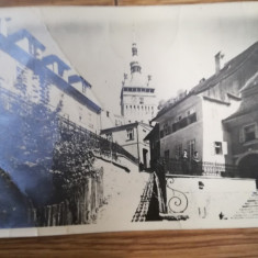 anii 50, Carte Postala SIGHISOARA vedere comunism urban