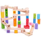 Marble Run din lemn PlayLearn Toys, BigJigs Toys