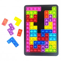 Puzzle Push Pop , Jucarie antistres pentru copii, 26 piese, 26 cm, 22200147