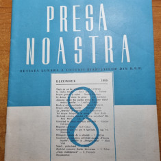 revista presa romaneasca decembrie 1956-ziarul "pentru socialism" din baia mare