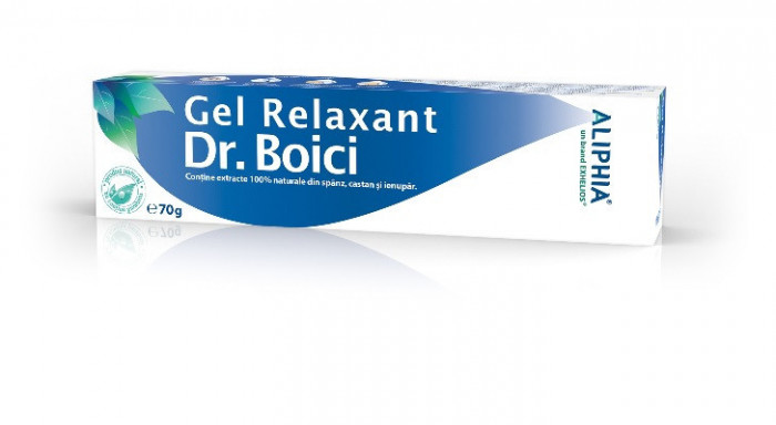 GEL RELAXANT DR. BOICI (cu spanz) 70gr EXHELIOS