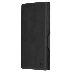 Husa tip carte pentru samsung galaxy s24 ultra, techsuit, inchidere magnetica, negru foto