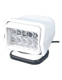 Proiector LED Rotativ cu Telecomanda Wireless 50W, 4000 lumeni, SPOT Beam, Alb