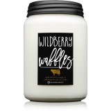 Milkhouse Candle Co. Farmhouse Wildberry Waffles lum&acirc;nare parfumată Mason Jar 737 g