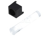Tub LED rotund &Oslash;5,6mm convex IP67