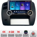 Navigatie Nissan Patrol 2000-2005 Edotec Incell 1K 10.5 inch 4+64 carplay android auto radio internet kit-patrol-old+EDT-E211-RK