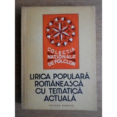 Nicoleta Coatu - Lirica populara romaneasca cu tematica actuala