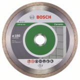 Bosch Standard for Ceramic - Disc diamantat de taiere continuu 180x22.2x1.6 mm taiere uscata