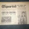 ZIARUL SPORTUL 27 AUGUST 1984 DIVIZIA B C