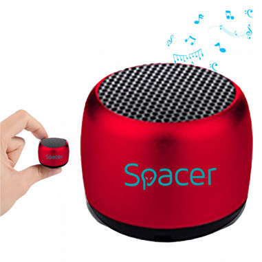 BOXA SPACER portabila bluetooth - SPB-Cri-Cri-RED foto