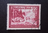 Germania Reich-ul German 1939 Blocul Camaraderiei Poșta Germană Cursă Auto Off-Road 12+18 Rpf Ștampilat - A0040