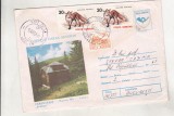 bnk ip Intreg postal 1992 - circulat - Cabana Bradisor Muntele Mic