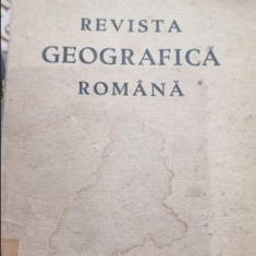 Revista Geografica Romana Anul III Fasc. II-III 1940