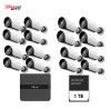 Kit supraveghere video Milesight 16 buc camera Bullet MS-C2964-UPD +