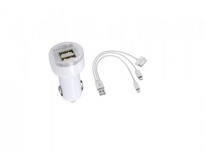 Incarcator auto cu usb foto