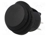 Rocker DPST ON-OFF 10A/250VAC neagră IP65 SCI