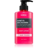 KUNDAL Honey &amp; Macadamia Baby Powder lotiune de corp hranitoare cu efect de hidratare 500 ml