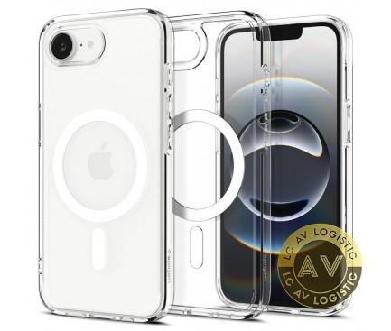 Husa MagSafe pentru Apple iPhone 16e Spigen Ultra Hybrid Alba