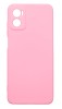 Husa de protectie din silicon pentru Motorola Moto E22, SoftTouch, interior microfibra, Roz, Oem