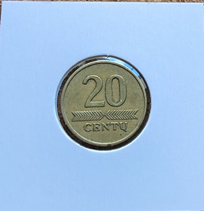 Lituania 20 centu 2007