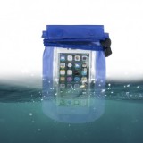 Husa Universala Subacvatica Smartphone Tip-2 Blue, Impermeabila, Protectie Apa