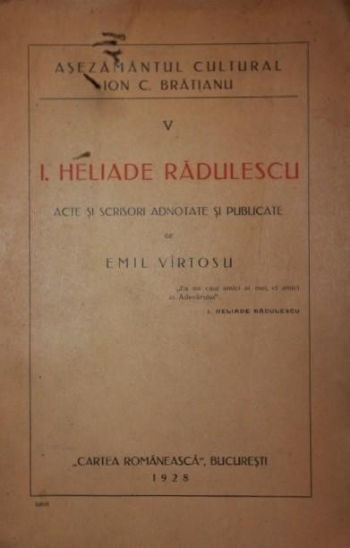 I HELIADE RADULESCU