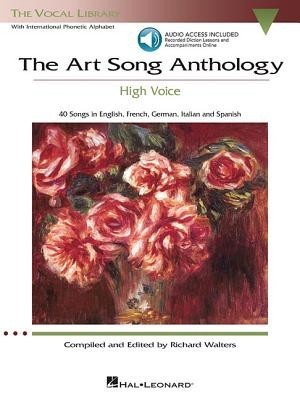 The Art Song Anthology: With 3 CDs of Recorded Diction Lessons and Piano Accompaniments the Vocal Library High Voice foto