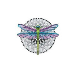 TangleEasy Guided Journal Dragonfly