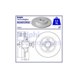 Disc frana Delphi BG9053RSC, Spate