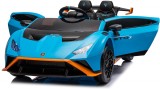 Cumpara ieftin Masinuta electrica cu functie drift Lamborghini Huracan STO, putere 500W, 24V, echipare Premium, albastra