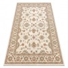 Covor de lana SOHO 477.15.LA102 OSTA Ornament, cadru, natural bej / teracotă, 135x200 cm