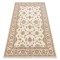 Covor de lana SOHO 477.15.LA102 OSTA Ornament, cadru, natural bej / teracotă, 135x200 cm