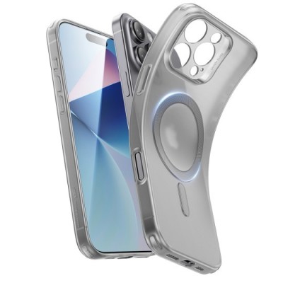 Husa pentru iPhone 16 Pro Max - ESR Zero HaloLock - Frosted Grey foto