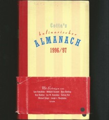 COTTA&#039;S KULINARISCHER ALMANACH - CARTE DE REȚETE / DE BUCATE - 1996/1997
