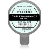 Bath &amp; Body Works Endless Weekend parfum pentru masina rezervă 6 ml