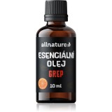 Allnature Essential Oil Grapefruit ulei esențial cu efect revigorant 10 ml
