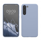 Husa kwmobile pentru Samsung Galaxy S23 Plus, Silicon, Albastru, 60274.58